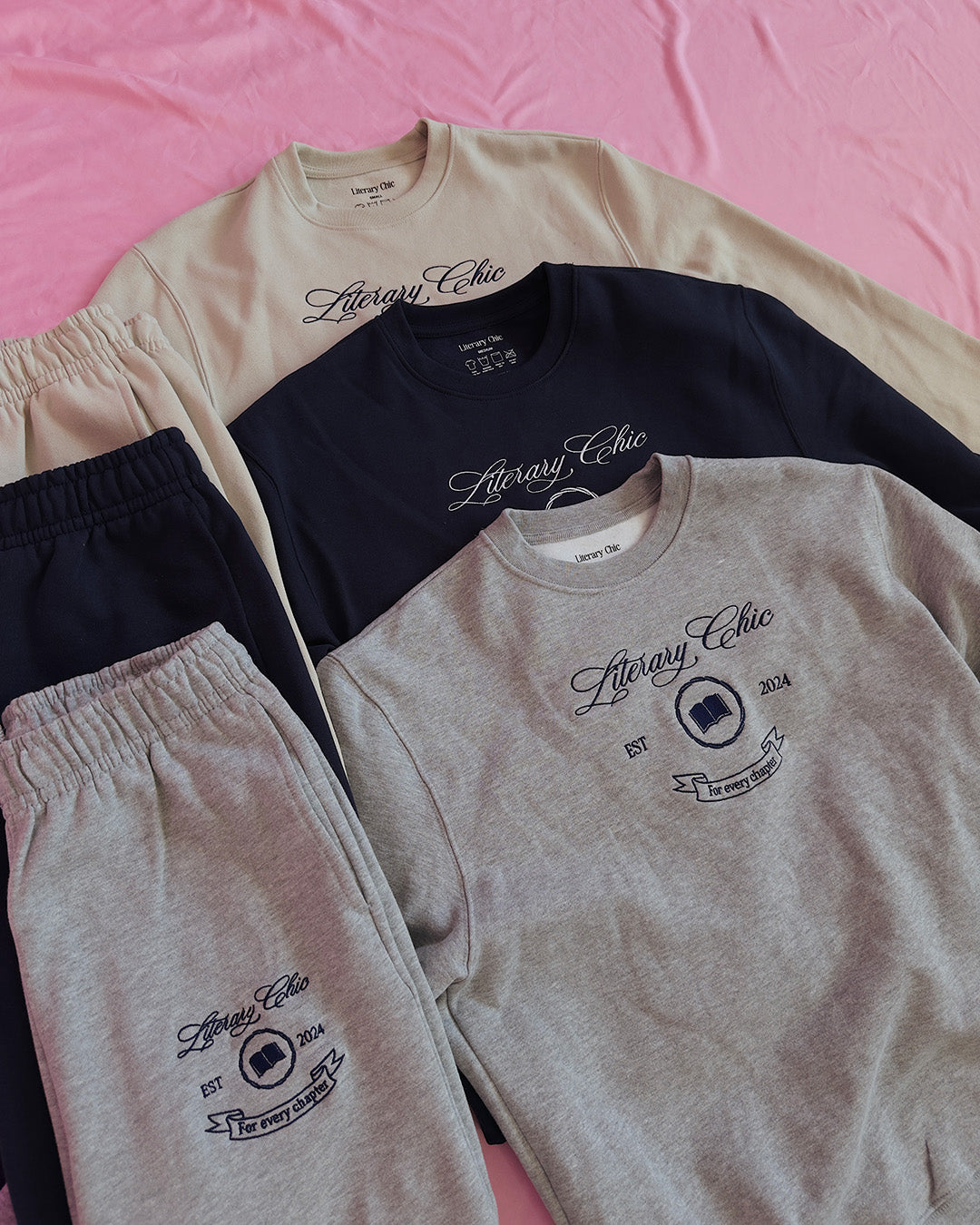 Literary Chic Heritage Crewneck