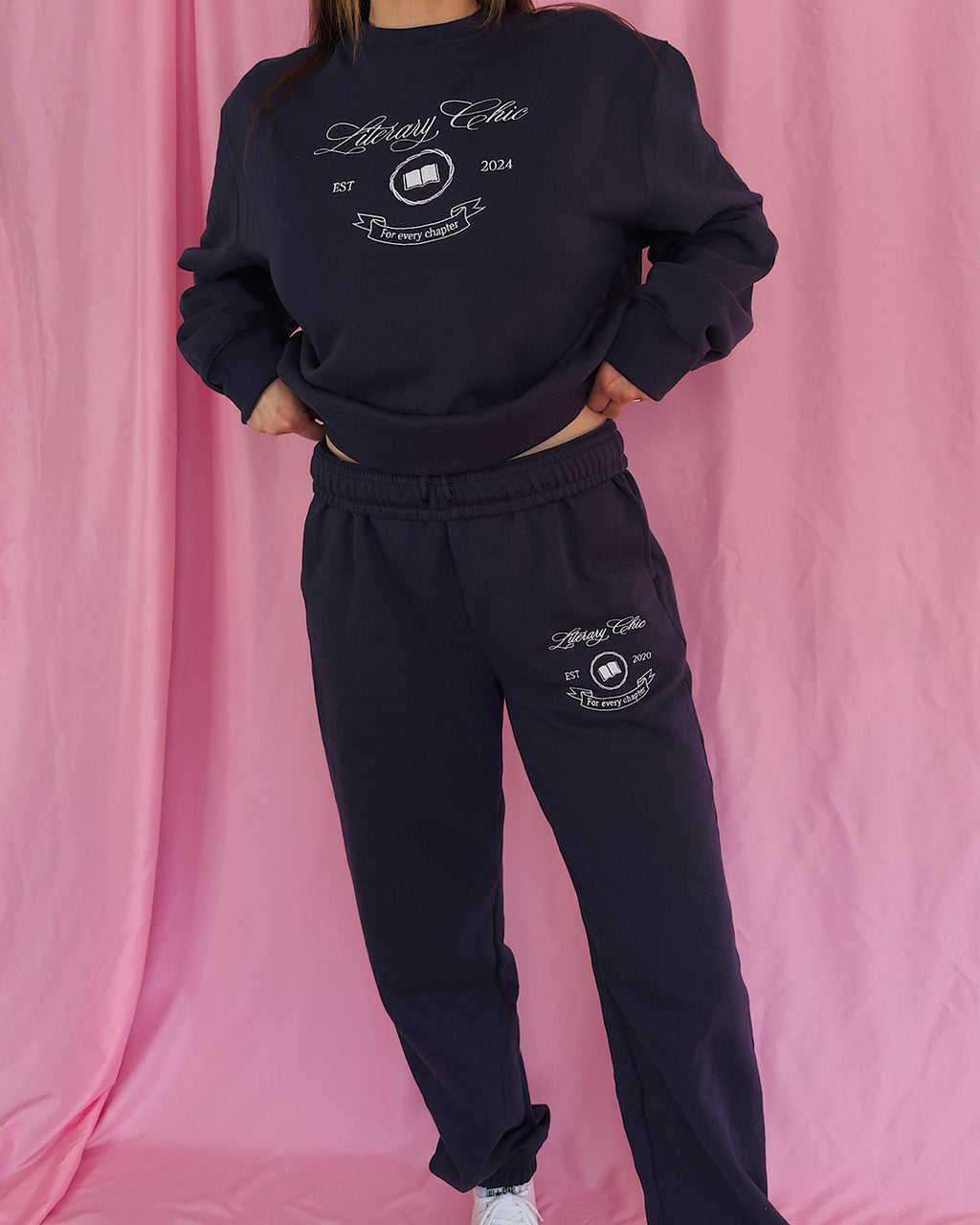 Literary Chic Heritage Crewneck