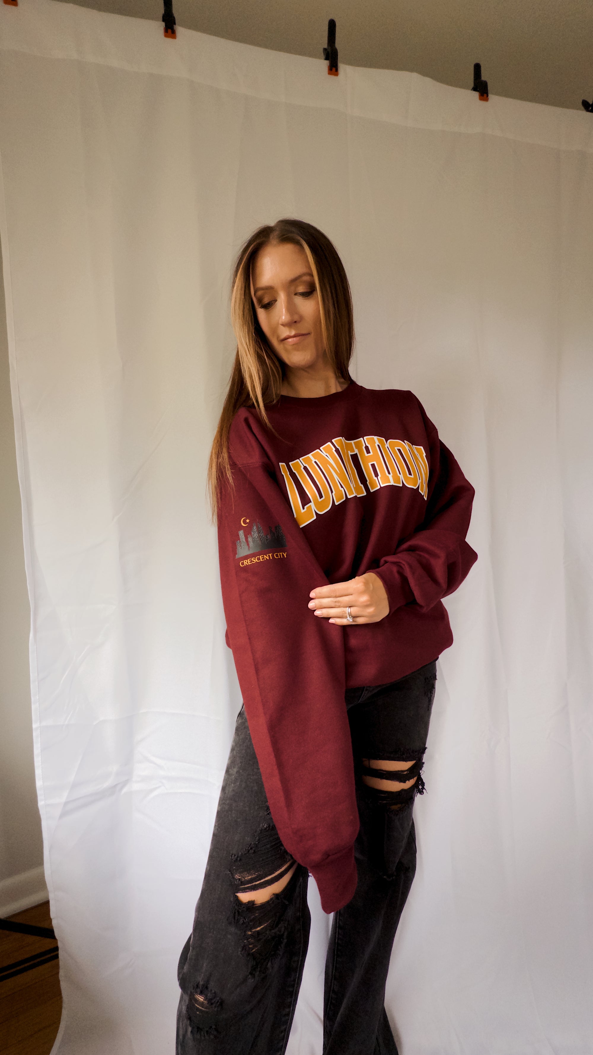 Lunathion Varsity Crewneck