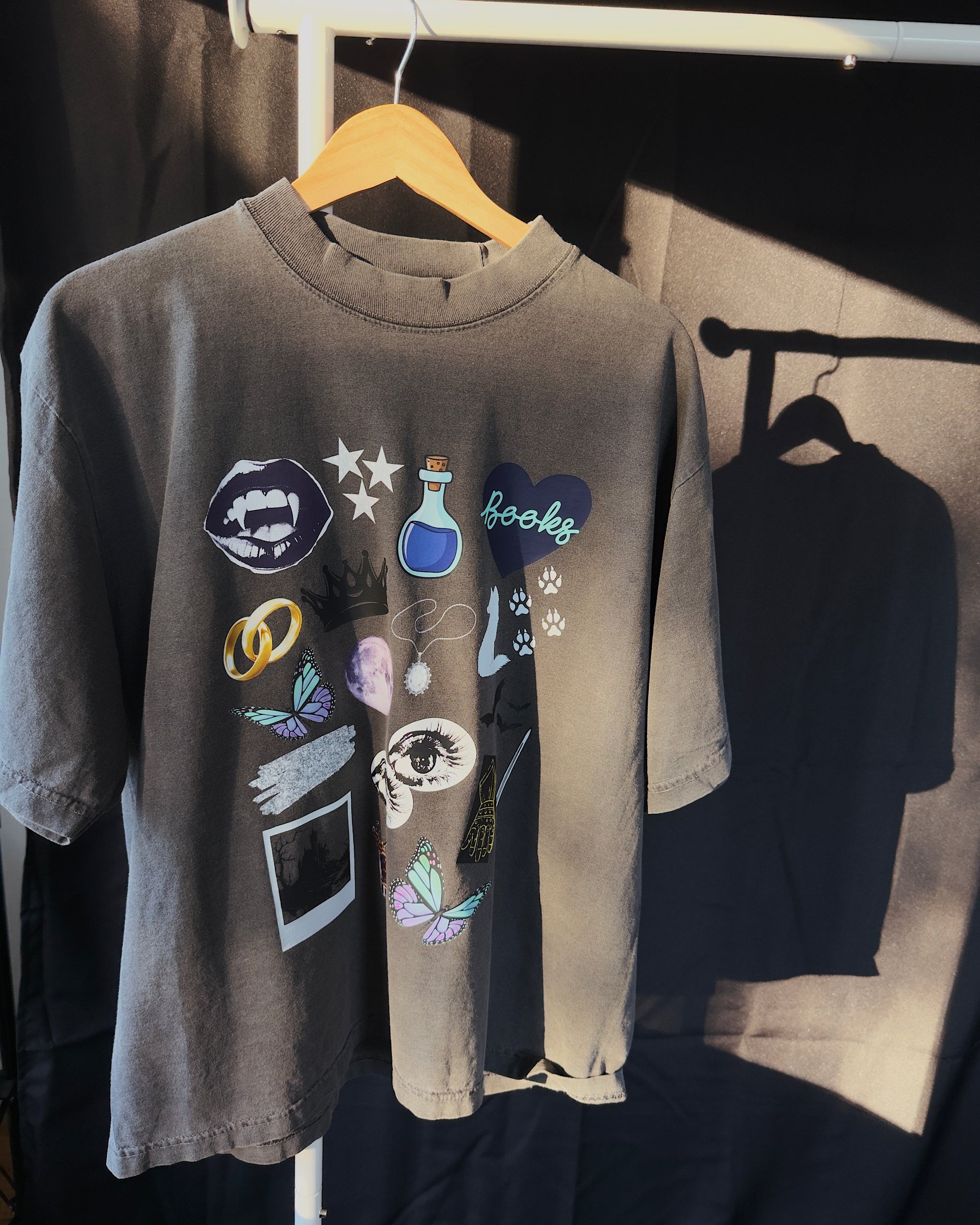 Dark Romantasy Moodboard Box Tee - DOORBUSTER