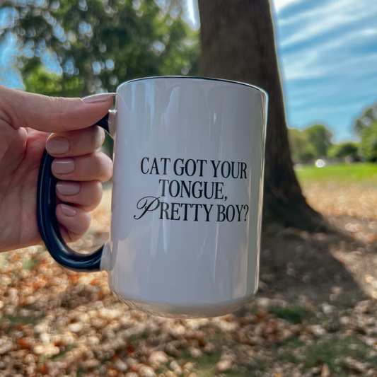 Cat Got Your Tongue Mug 15oz