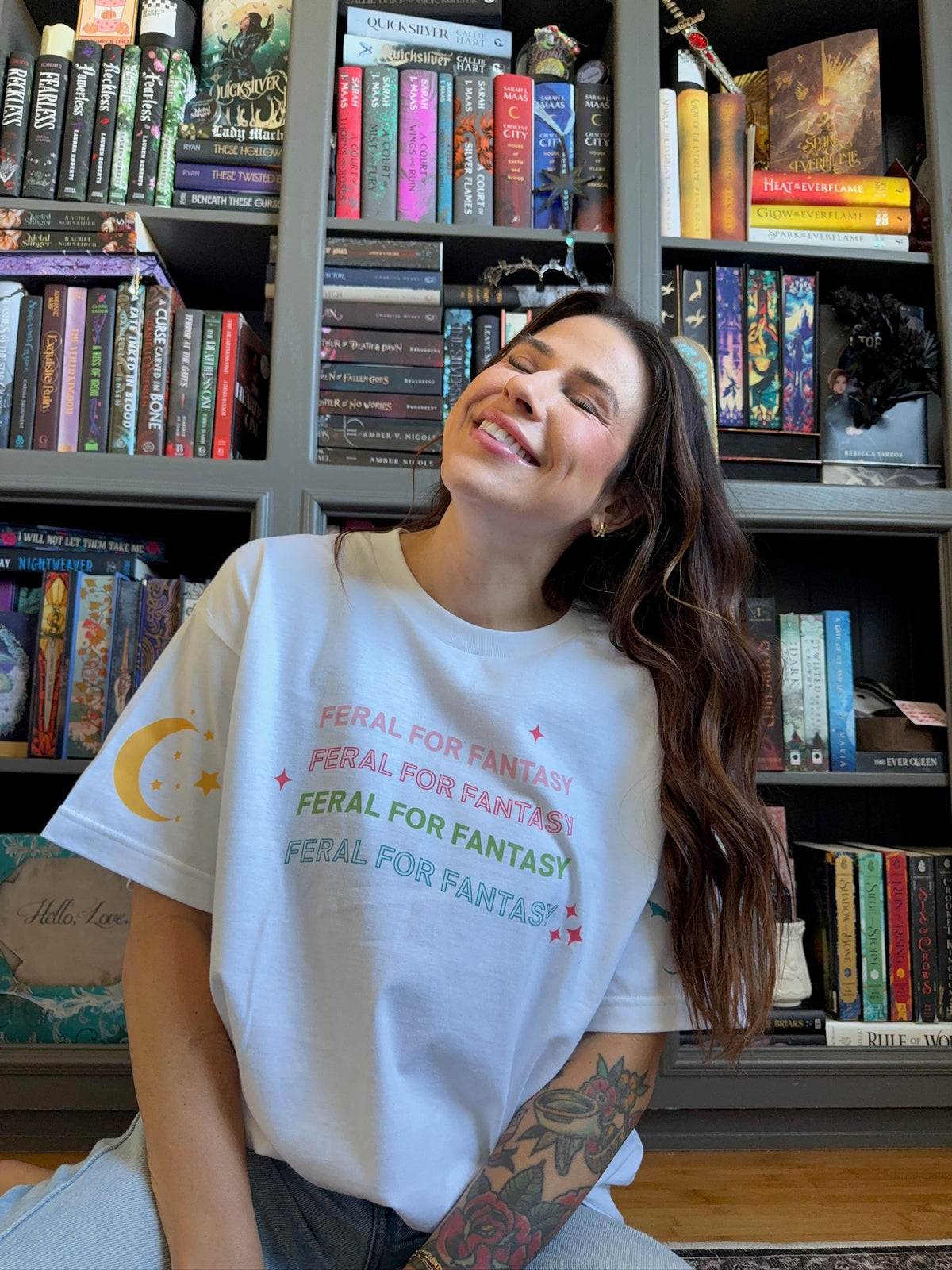 Feral For Fantasy Box Tee