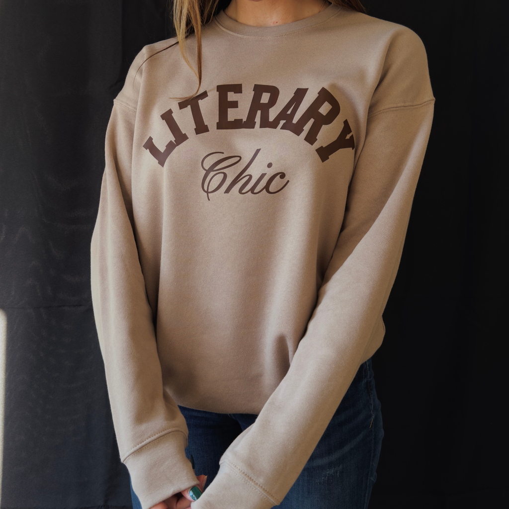 Signature Literary Chic Crewneck