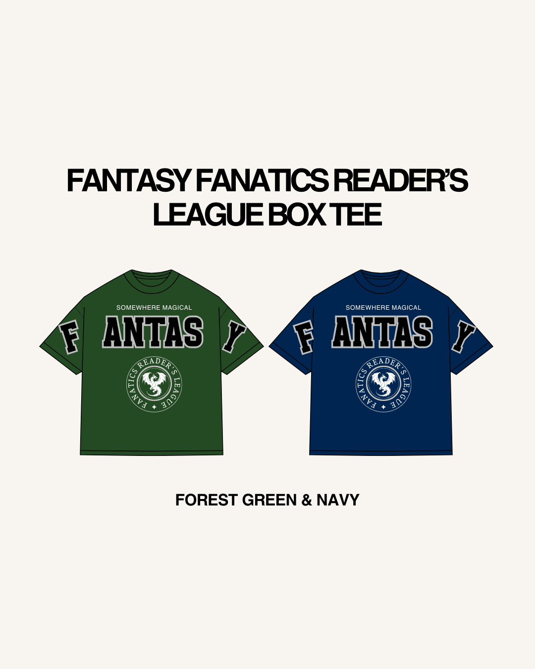 Fantasy Fanatics Reader's League Box Tee