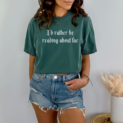 Rather Be Reading - Fae Tee