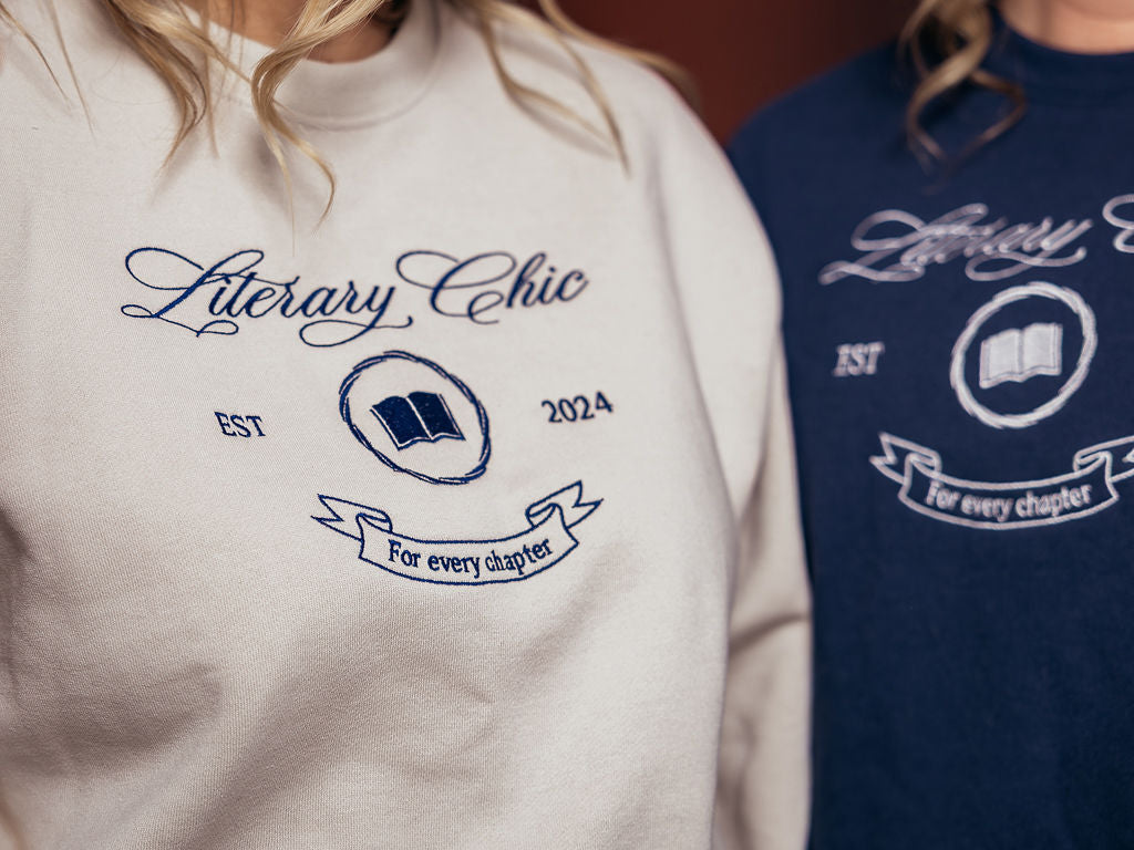 Literary Chic Heritage Crewneck