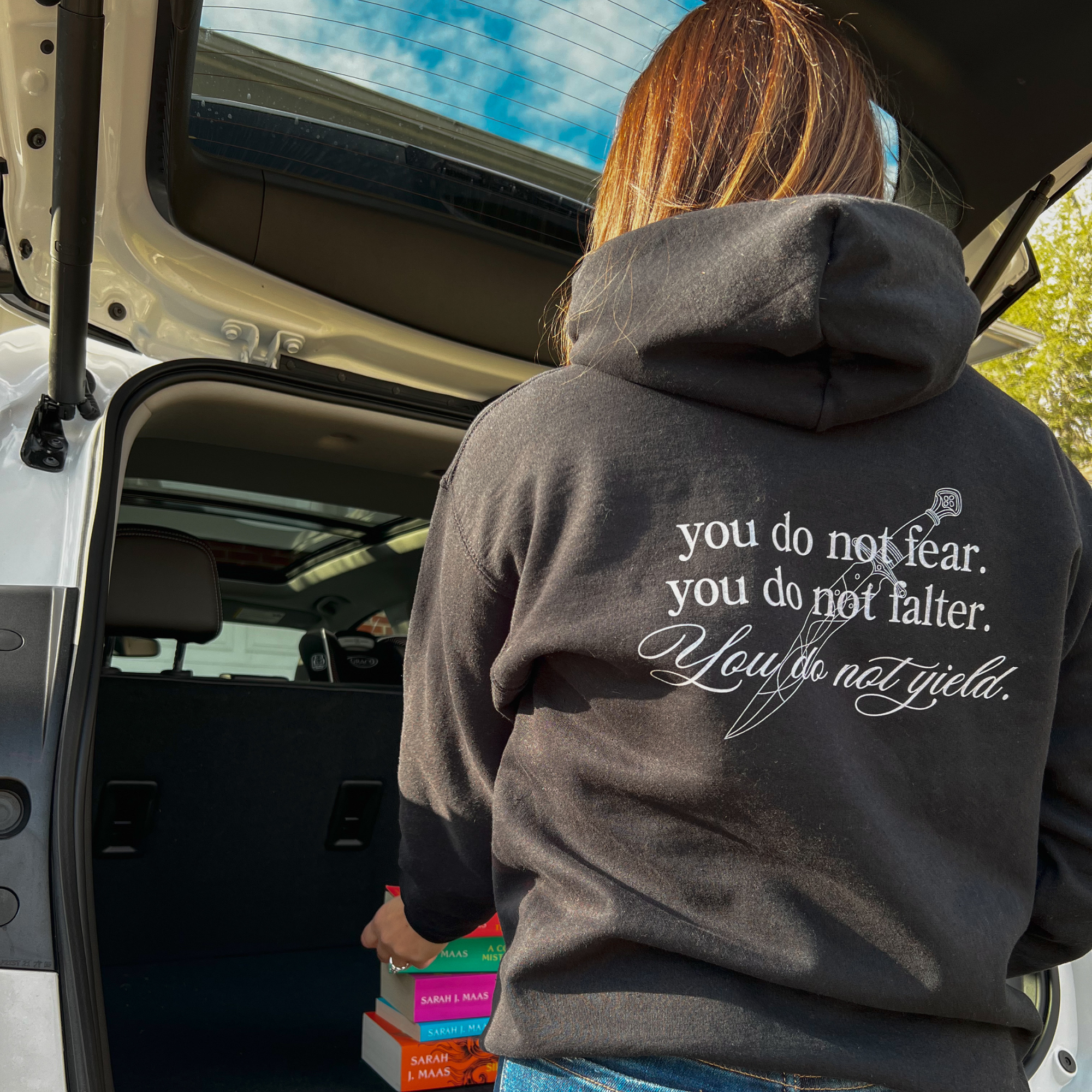 You Do Not Fear Falter Yield Hoodie