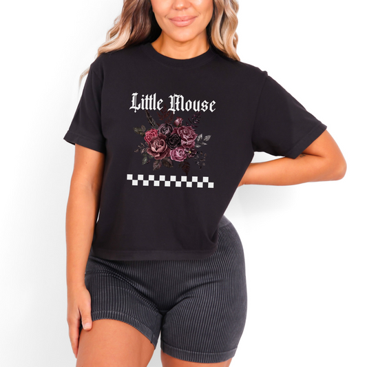 Little Mouse Cropped Tee