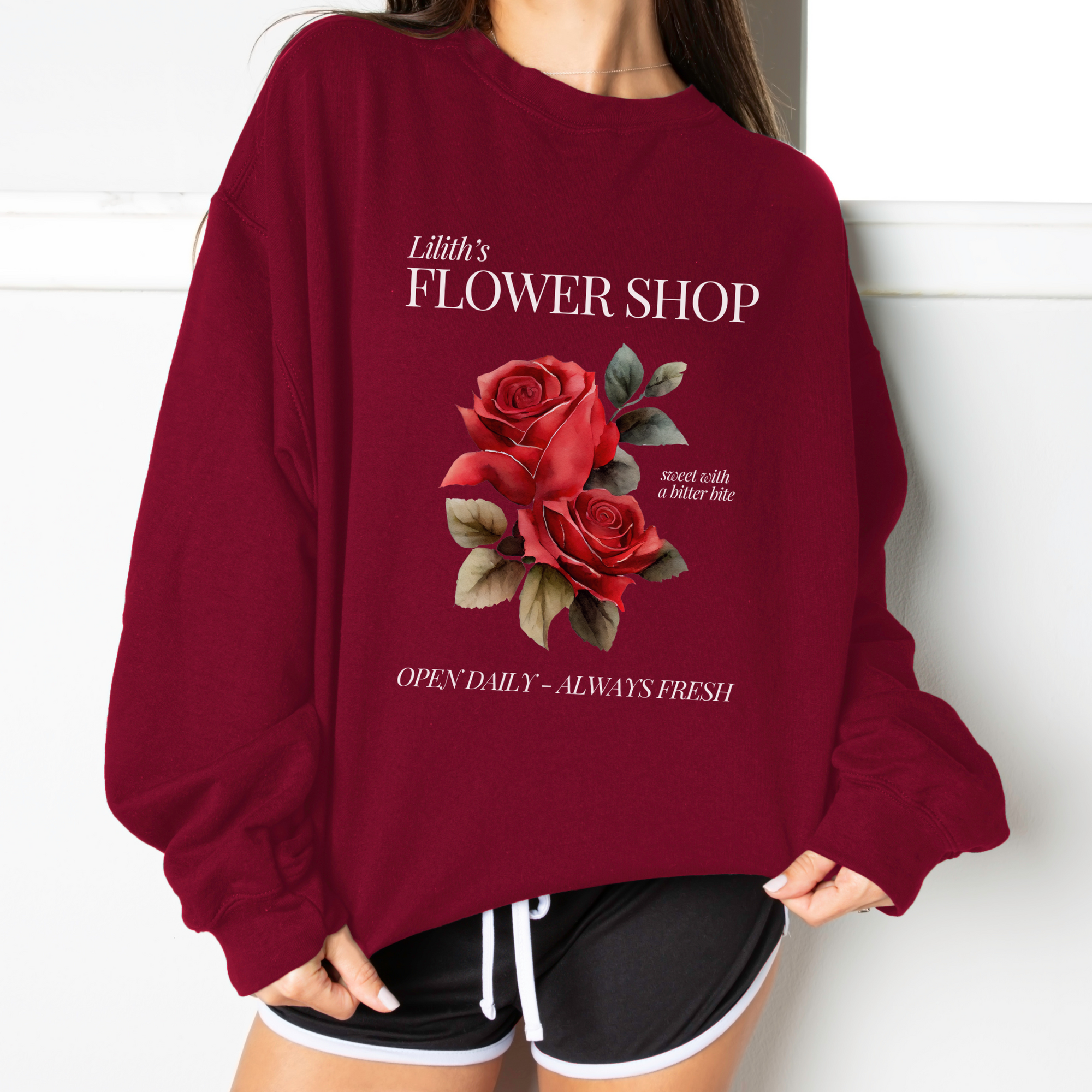 Lilith's Flower Shop Sweatshirt