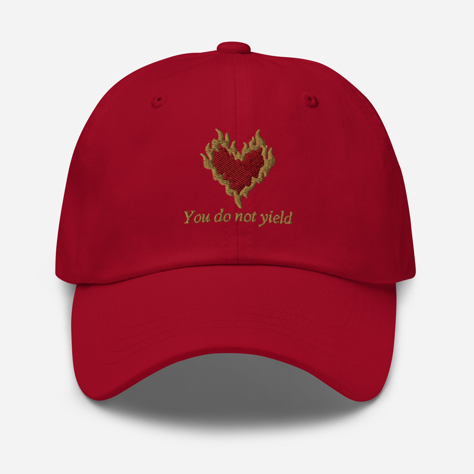 Embroidered Fireheart Dad Hat