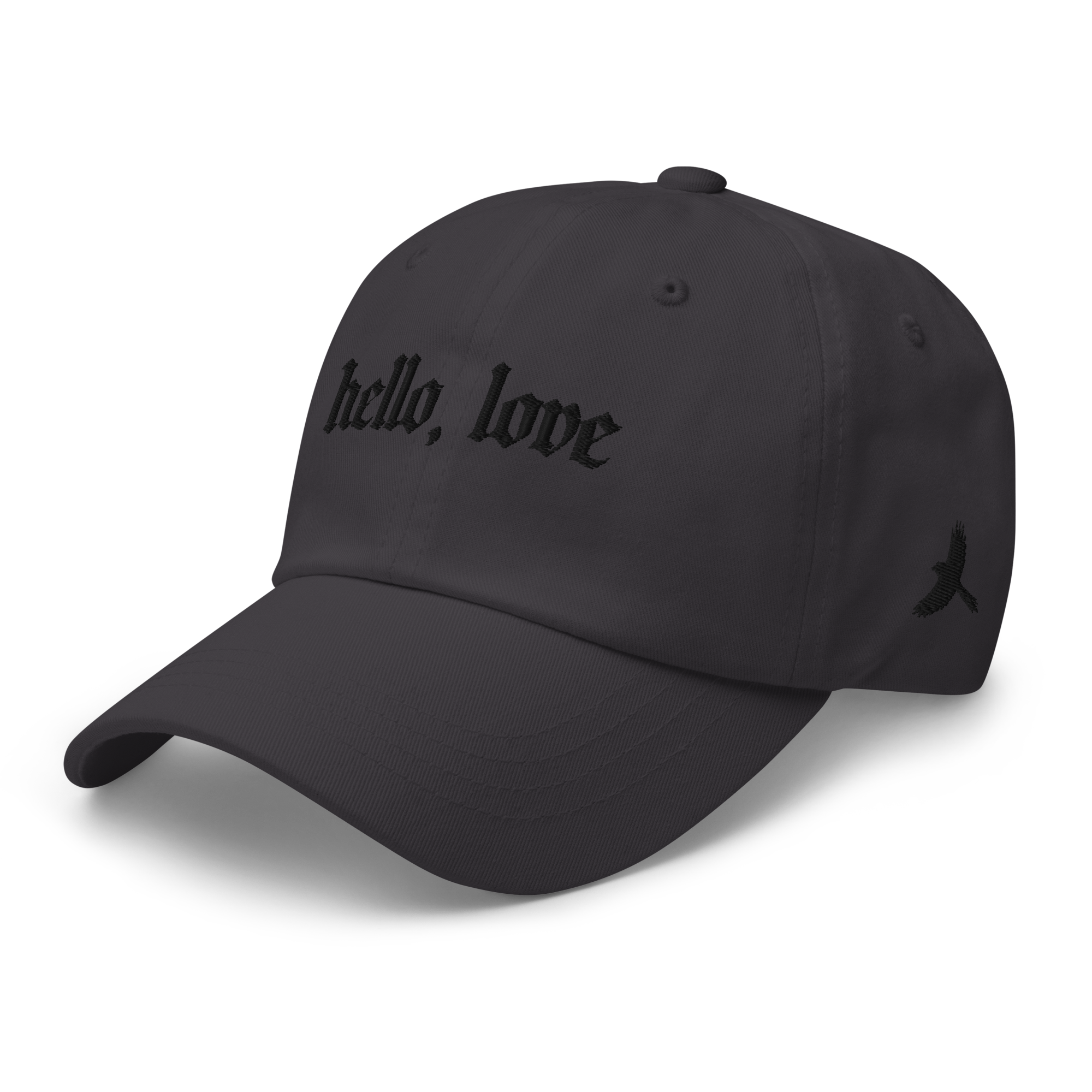 Hello, Love Embroidered Dad Hat