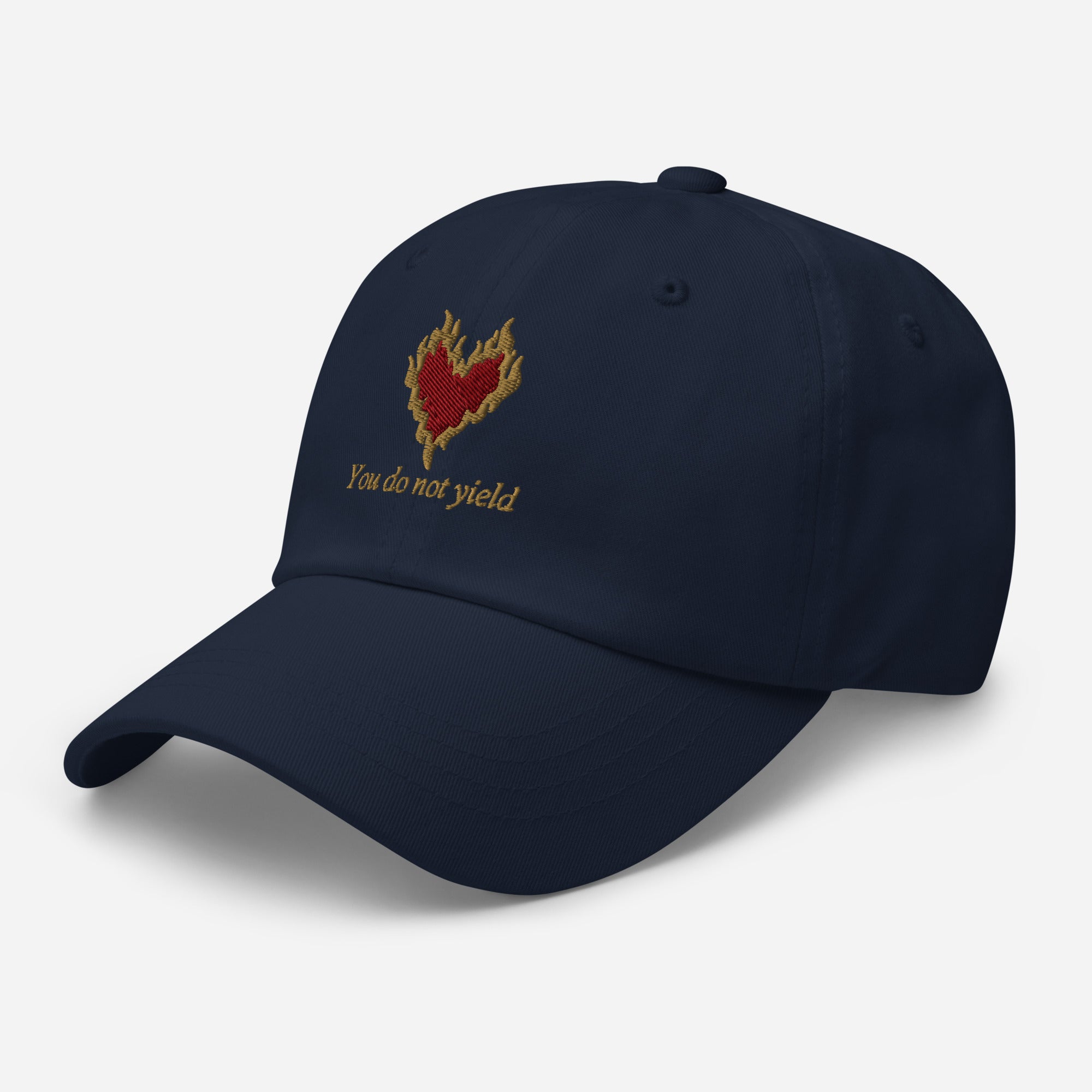 Embroidered Fireheart Dad Hat