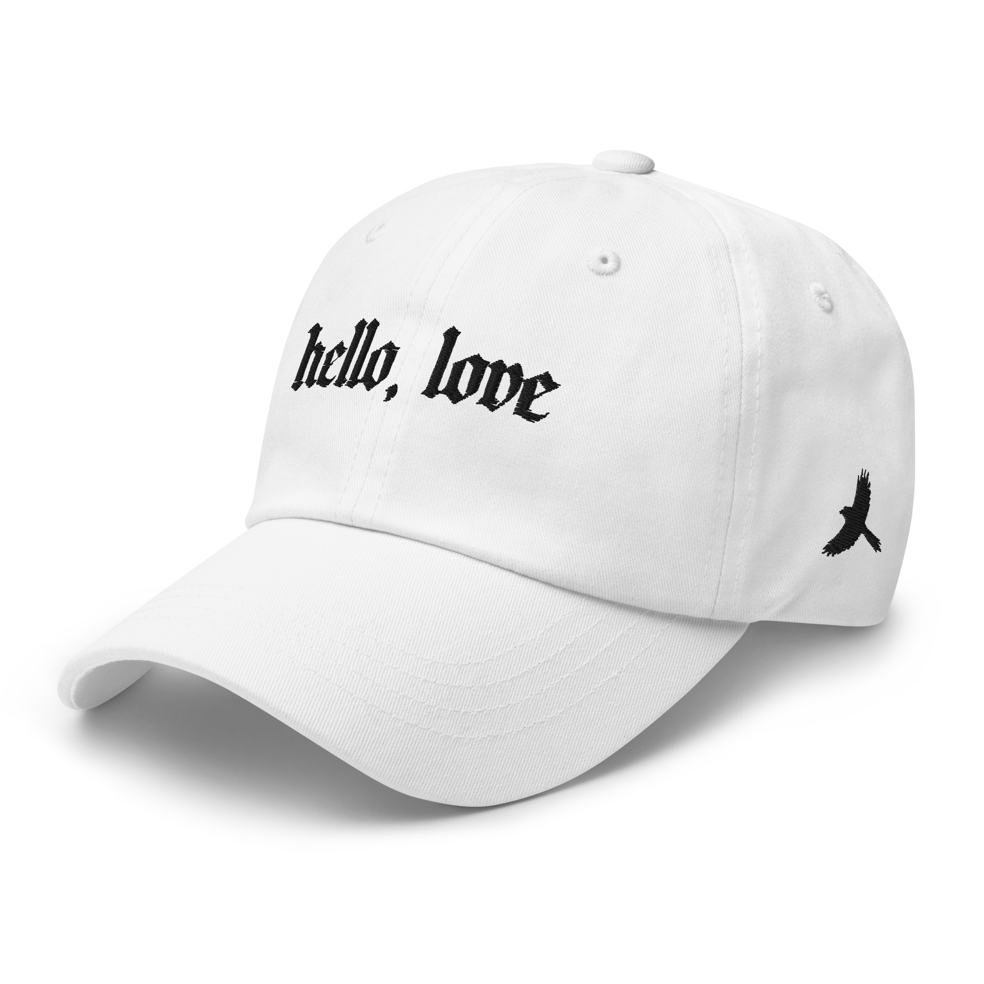 Hello, Love Embroidered Dad Hat