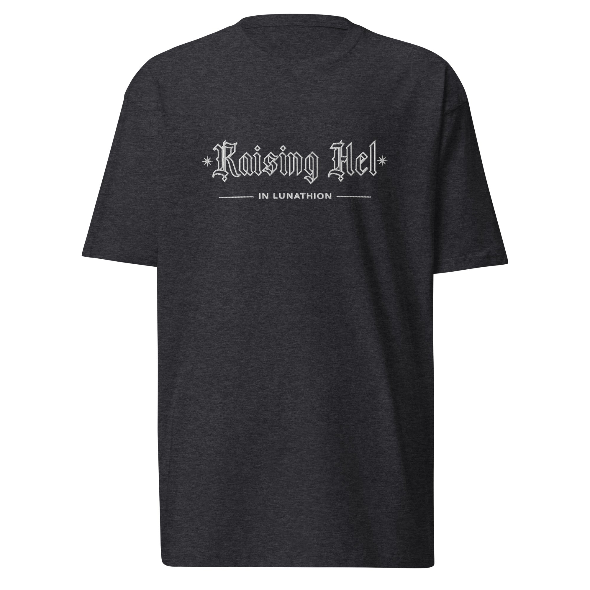 Raising Hel Embroidered T-shirt