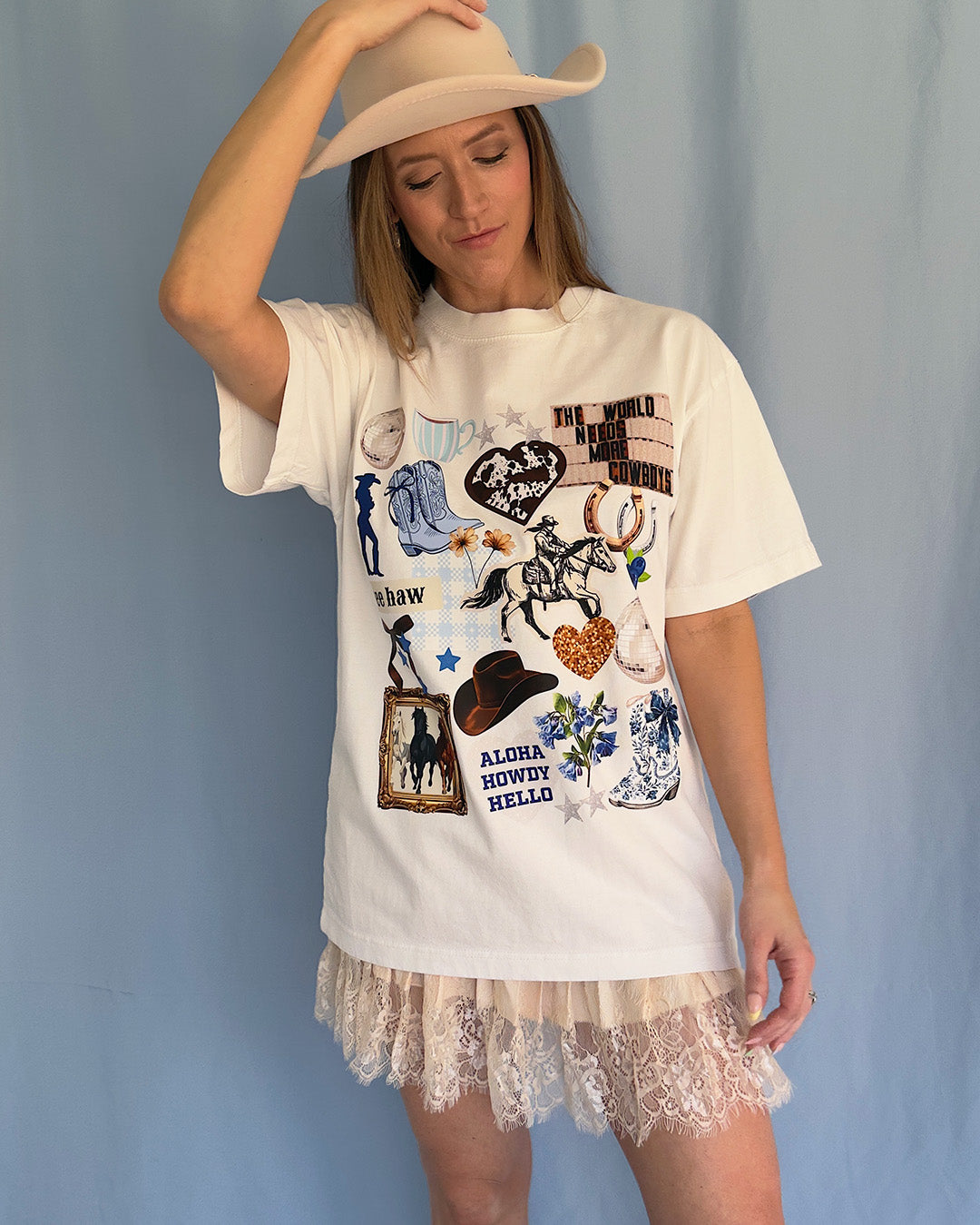 The World Needs More Cowboys Tee