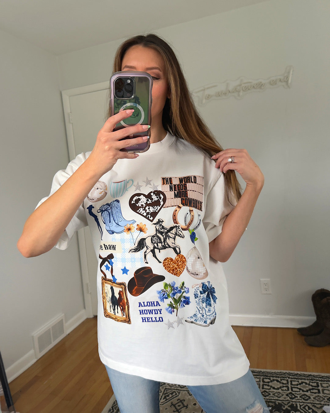 The World Needs More Cowboys Tee