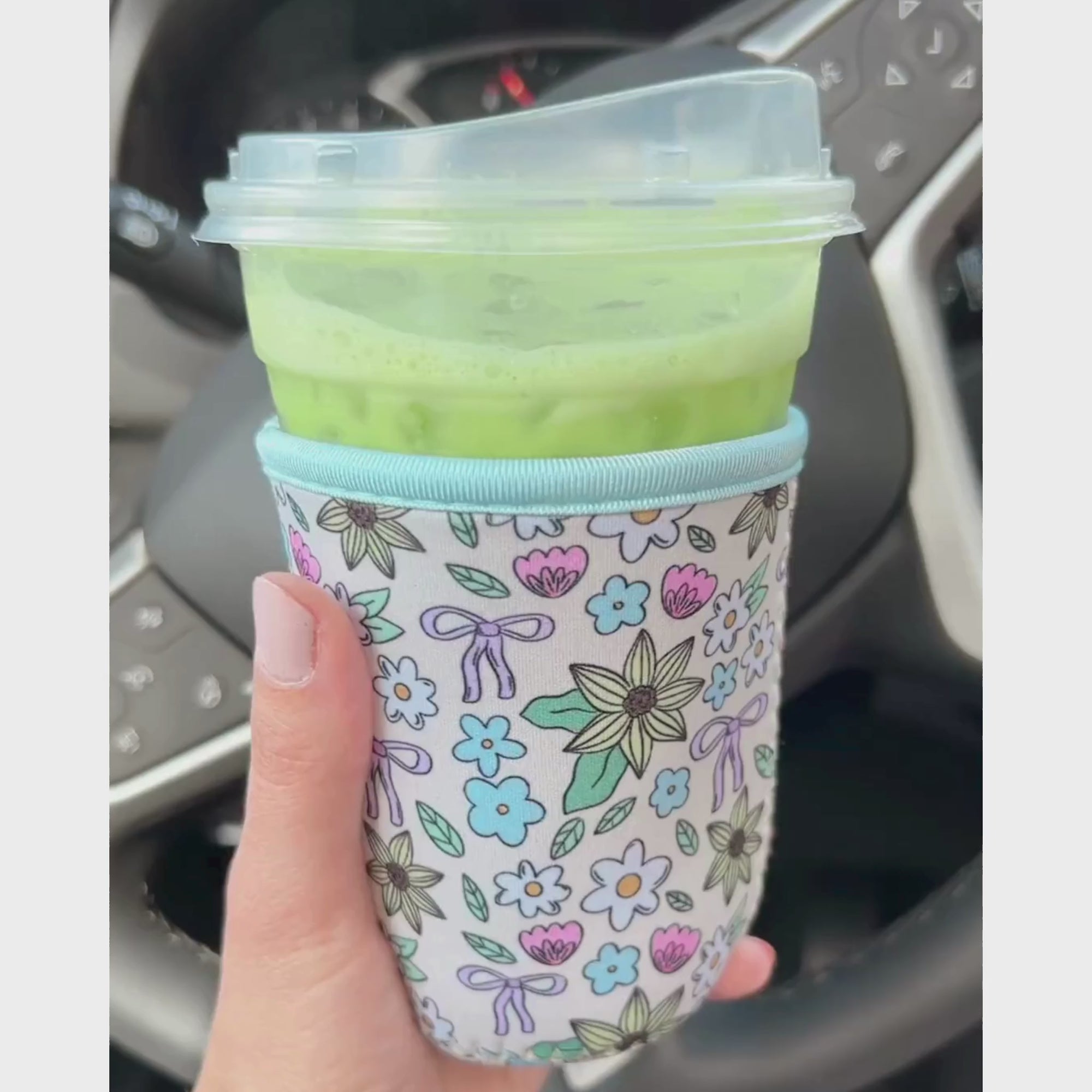 Flowers & Bows Drink Sleeve