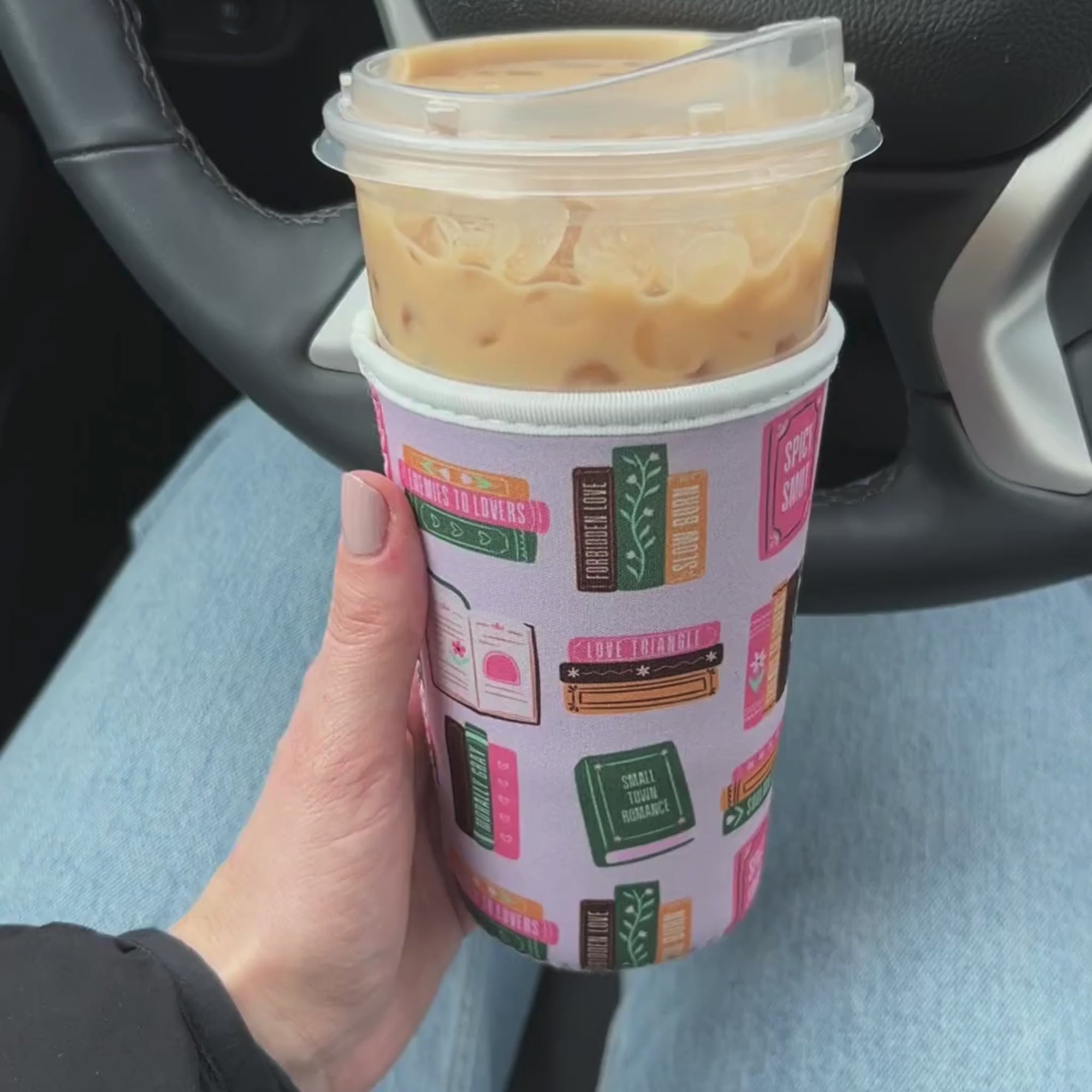 Spicy Books Drink Sleeve